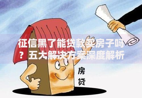 征信黑了能贷款买房子吗？五大解决方案深度解析