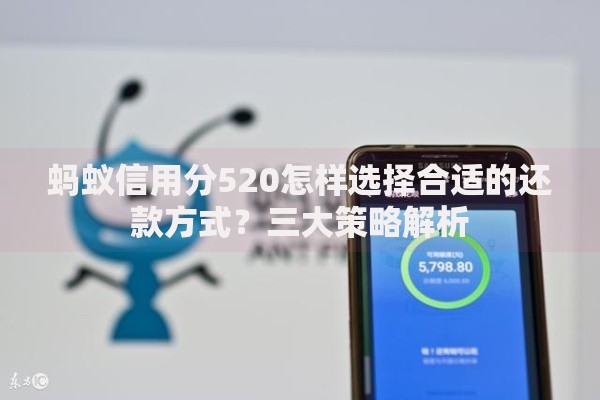 蚂蚁信用分520怎样选择合适的还款方式？三大策略解析