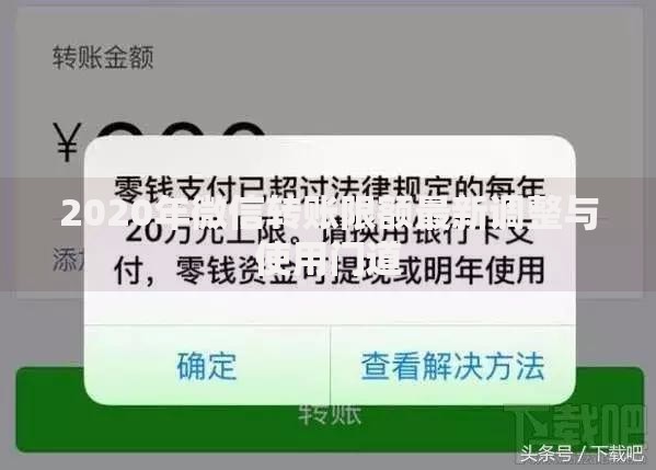 2020年微信转账限额最新调整与使用门道