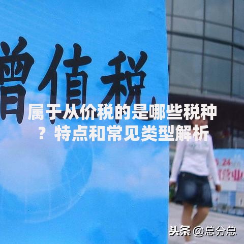 属于从价税的是哪些税种？特点和常见类型解析