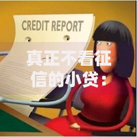 真正不看征信的小贷：如何快速申请无信用审核贷款？