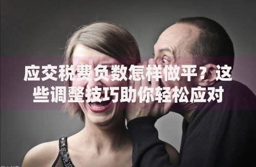应交税费负数怎样做平？这些调整技巧助你轻松应对
