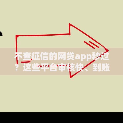 不查征信的网贷app秒过？这些平台审核快、到账快！