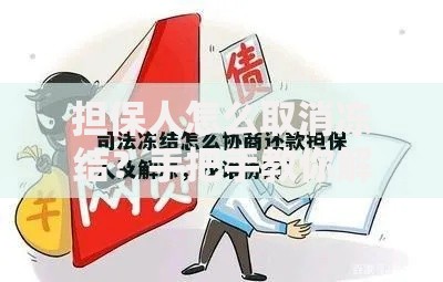 担保人怎么取消冻结？手把手教你解除财产限制的4个步骤
