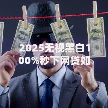 2025无视黑白100%秒下网贷如何改变金融借贷市场