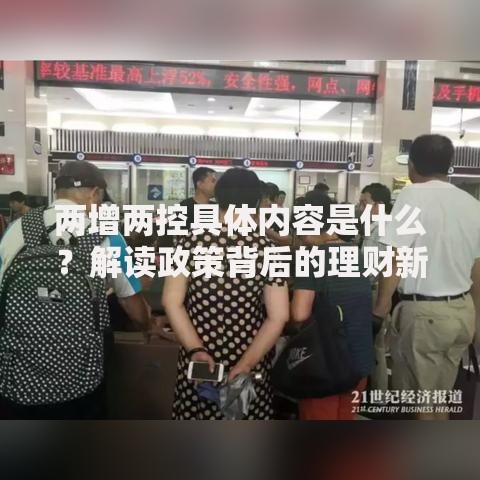 两增两控具体内容是什么？解读政策背后的理财新方向