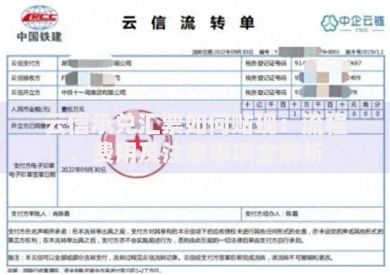 云信承兑汇票如何贴现：流程、费用及注意事项全解析