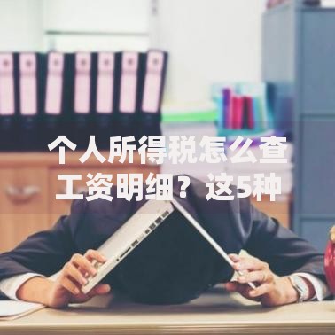 个人所得税怎么查工资明细？这5种实用方法手把手教你操作