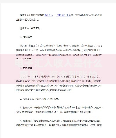 电子汇入收入是什么意思?资金到账的懒人说明书 电子汇入收入是什么意思?资金到账的懒人说明书