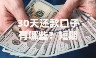 30天还款口子有哪些？短期周转方案全解析