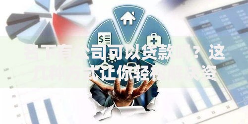 名下有公司可以贷款吗？这几种方式让你轻松解决资金难题！
