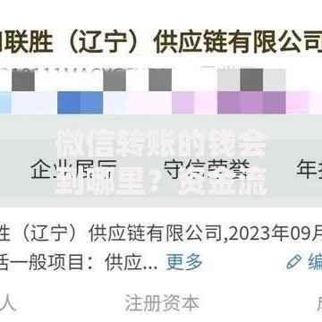 微信转账的钱会到哪里？资金流向全解析