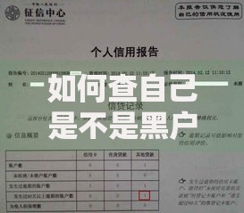 如何查自己是不是黑户 贷款被拒原因与征信查询方法