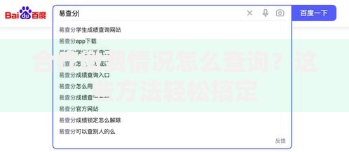 合疗缴费情况怎么查询？这些方法轻松搞定
