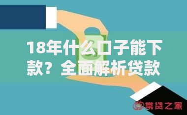 18年什么口子能下款？全面解析贷款渠道与技巧