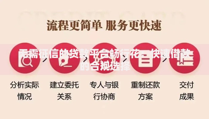 无需征信的贷款平台畅行花：快速借款的合规选择
