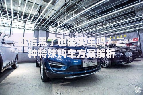 征信黑了也能买车吗？三种特殊购车方案解析