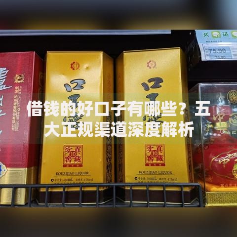 借钱的好口子有哪些？五大正规渠道深度解析
