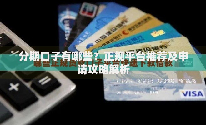 分期口子有哪些？正规平台推荐及申请攻略解析