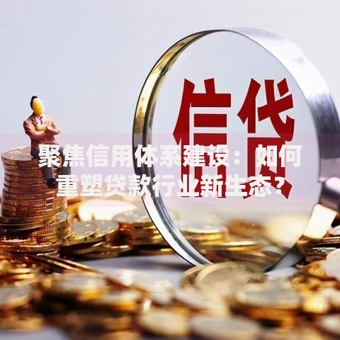 聚焦信用体系建设：如何重塑贷款行业新生态？