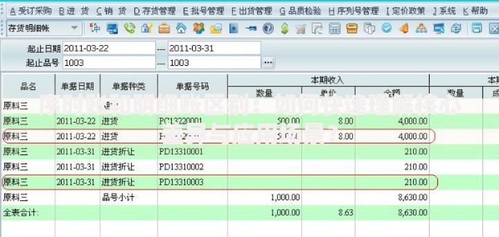 序时账和明细账区别：如何快速理解核心差异与应用场景？