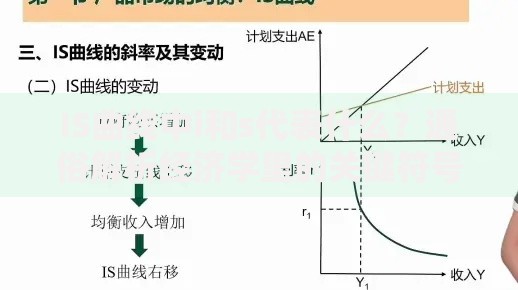 IS曲线中i和s代表什么？通俗解析经济学里的关键符号