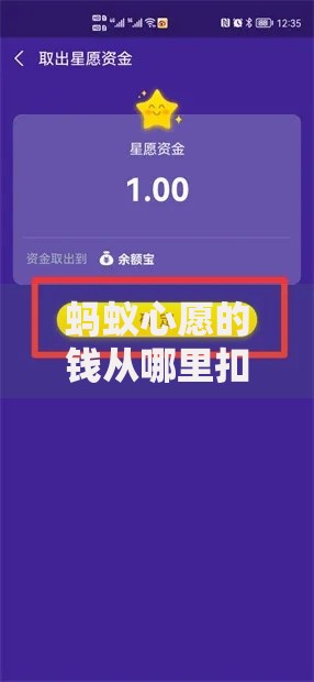 蚂蚁心愿的钱从哪里扣?详细解答扣款来源与使用规则 蚂蚁心愿的钱从哪里扣?详细解答扣款来源与使用规则