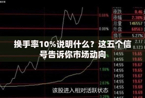 换手率10%说明什么？这五个信号告诉你市场动向