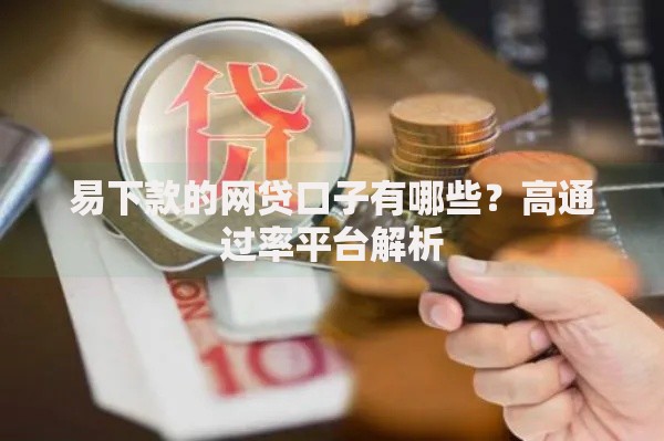 易下款的网贷口子有哪些？高通过率平台解析