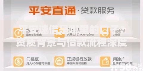 平安速借是哪里的口子？资质背景与借款流程深度解析