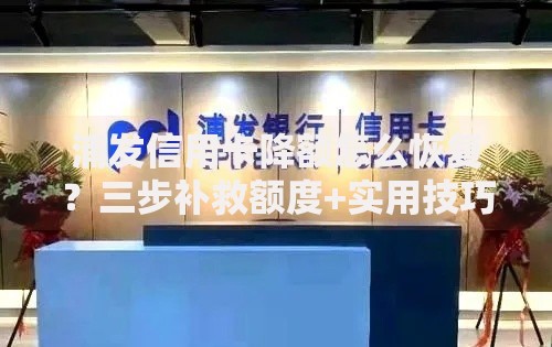 浦发信用卡降额怎么恢复？三步补救额度+实用技巧分享