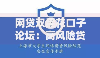 网贷双黑花口子论坛：高风险贷款如何避免陷阱？