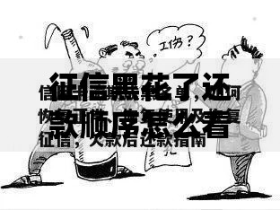 征信黑花了还款顺序怎么看？修复策略深度解析
