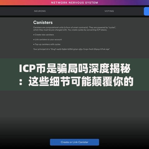 ICP币是骗局吗深度揭秘：这些细节可能颠覆你的认知