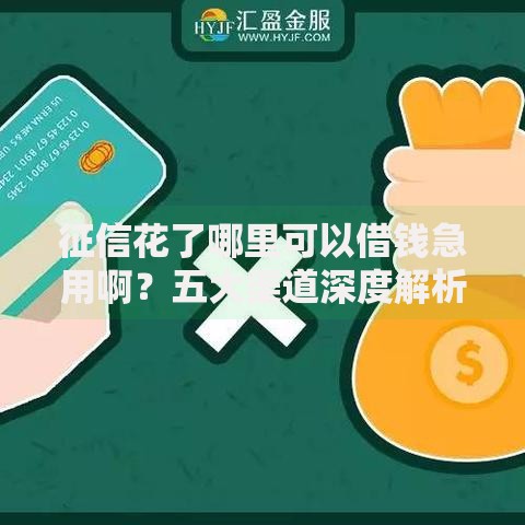 征信花了哪里可以借钱急用啊？五大渠道深度解析