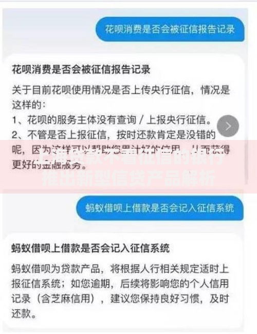 上海贷款不看征信的银行推出新型信贷产品解析