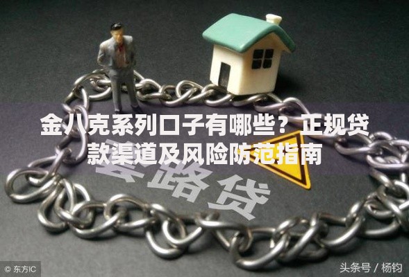 金八克系列口子有哪些？正规贷款渠道及风险防范指南