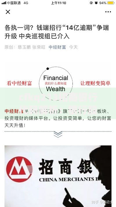 cfkq213招商银行代码解析:银行股投资与理财实战指南 cfkq213招商银行代码解析:银行股投资与理财实战指南