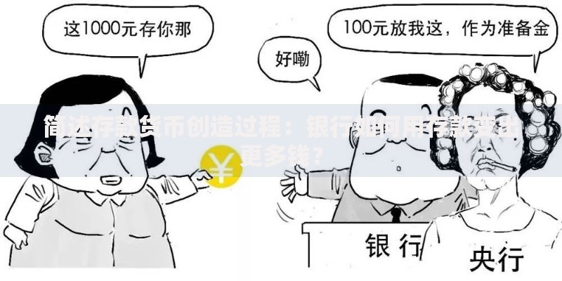 简述存款货币创造过程：银行如何用存款变出更多钱？
