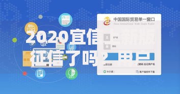 2020宜信上新版征信了吗？用户最关心的解答与使用体验