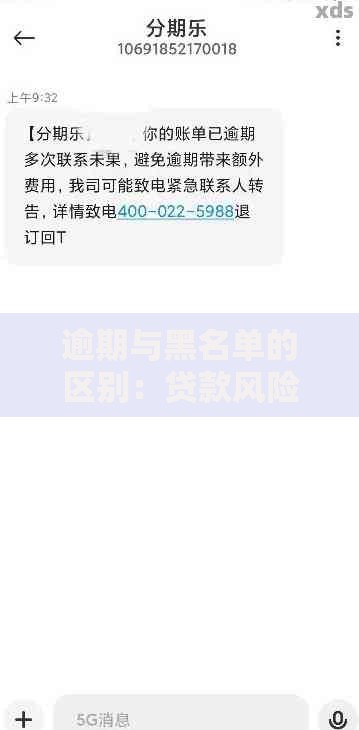 逾期与黑名单的区别：贷款风险如何影响个人信用？