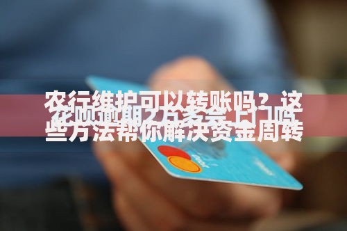 农行维护可以转账吗？这些方法帮你解决资金周转问题