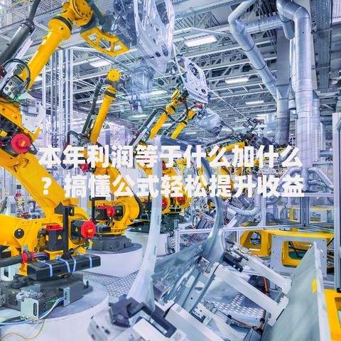 本年利润等于什么加什么？搞懂公式轻松提升收益