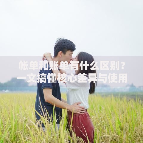 帐单和账单有什么区别？一文搞懂核心差异与使用场景