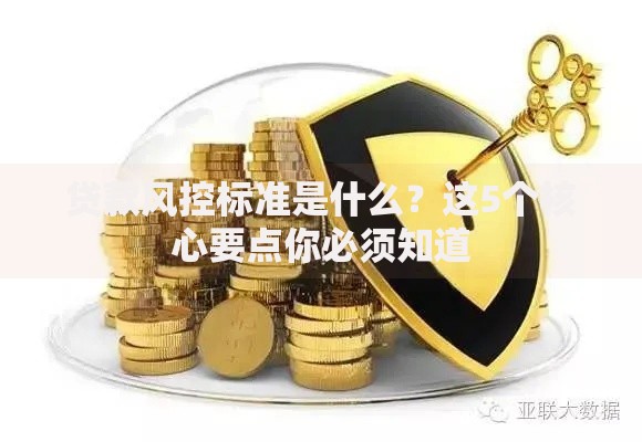 贷款风控标准是什么?这5个核心要点你必须知道 贷款风控标准是什么?这5个核心要点你必须知道