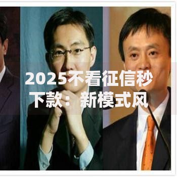 2025不看征信秒下款：新模式风险与机遇全解析