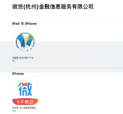 微信贷款app哪个好？权威评测与选择指南