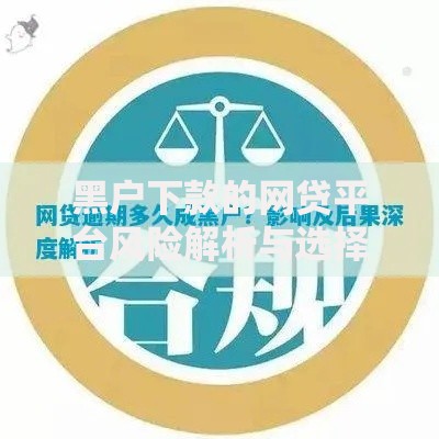 黑户下款的网贷平台风险解析与选择指南