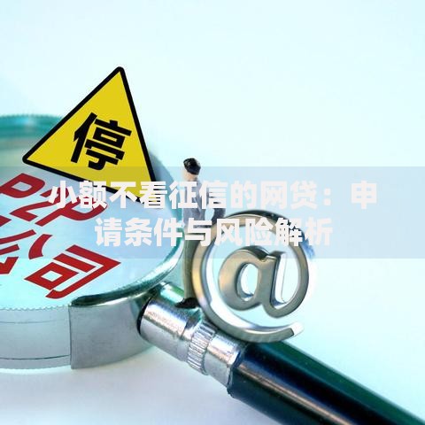 小额不看征信的网贷：申请条件与风险解析