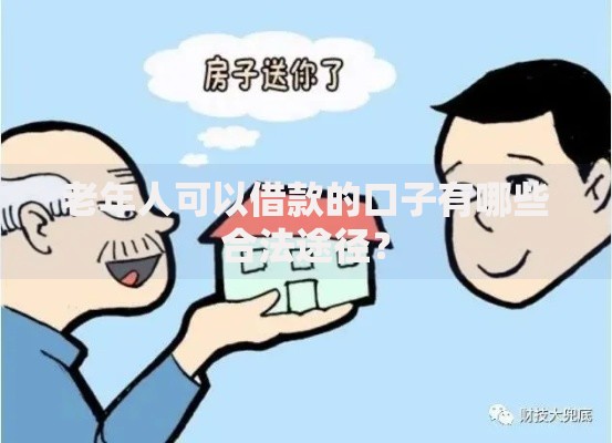 老年人可以借款的口子有哪些合法途径？